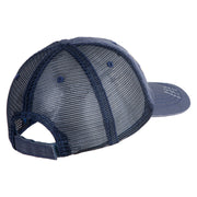 U.S. Army 38th Infantry Division Embroidered Low Profile Special Cotton Mesh Cap - Navy OSFM