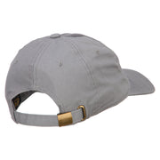 World's Best Pop Pop Embroidered Unstructured Cotton Cap