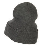 Wording of College Embroidered Long Beanie