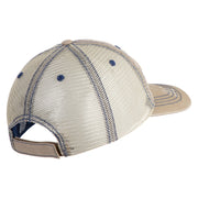 U.S. Army 38th Infantry Division Embroidered Low Profile Special Cotton Mesh Cap - Khaki OSFM