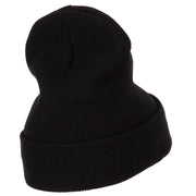 Wording of College Embroidered Long Beanie