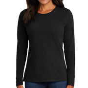 Women's Port & Company Long Sleeve Cotton T-Shirt