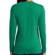 Women's Port & Company Long Sleeve Cotton T-Shirt