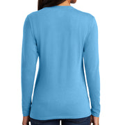 Women's Port & Company Long Sleeve Cotton T-Shirt