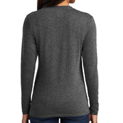 Women's Port & Company Long Sleeve Cotton T-Shirt