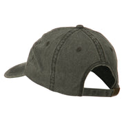 Heart Angel Wings Embroidered Washed Cap