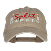 Bowling Split Happen Embroidered Washed Cap