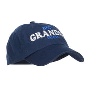 Best Grandpa Ever Embroidered Low Cap