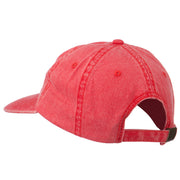 Heart Angel Wings Embroidered Washed Cap