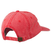 Heart Angel Wings Embroidered Washed Cap