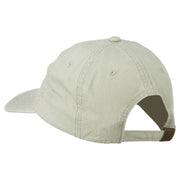 Heart Angel Wings Embroidered Washed Cap