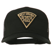 West Virginia State Police Patched Mesh Cap