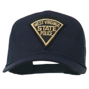 West Virginia State Police Patched Mesh Cap