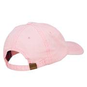 Grandma Bear Embroidered Washed Cotton Twill Cap