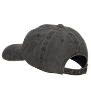 Grandma Bear Embroidered Washed Cotton Twill Cap