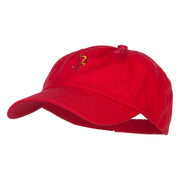 Cupid Bow Arrow Embroidered Low Cap