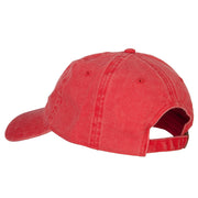 World Greatest Grandpa Embroidered Washed Cotton Twill Cap