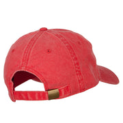 World Greatest Grandpa Embroidered Washed Cotton Twill Cap