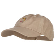 Cupid Bow Arrow Embroidered Low Cap