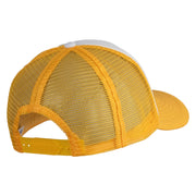 Wario Patch Patched Cotton Trucker Cap - Gold OSFM