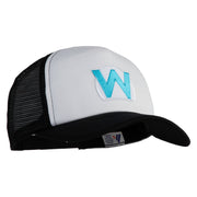 Wario Patch Patched Cotton Trucker Cap - Black OSFM