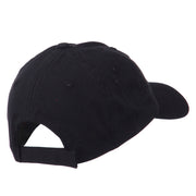 Health Chinese Symbol Embroidered Pet Spun Washed Cap