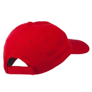 Health Chinese Symbol Embroidered Pet Spun Washed Cap