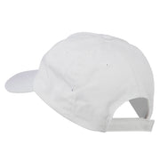 Health Chinese Symbol Embroidered Pet Spun Washed Cap