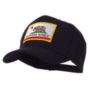 USA Western State Embroidered Patch Cap