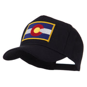 USA Western State Embroidered Patch Cap