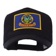 USA Western State Embroidered Patch Cap