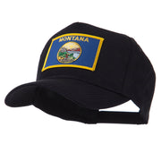 USA Western State Embroidered Patch Cap