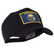 USA Western State Embroidered Patch Cap