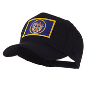 USA Western State Embroidered Patch Cap