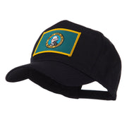 USA Western State Embroidered Patch Cap