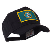 USA Western State Embroidered Patch Cap