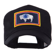 USA Western State Embroidered Patch Cap