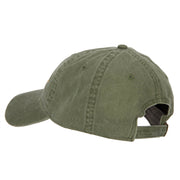 Wording US Coast Guard Embroidered Washed Buckle Cap