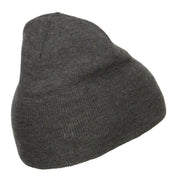 Mini Wave Embroidered Short Beanie