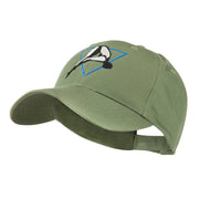 Diving Woman Logo Embroidered Cap