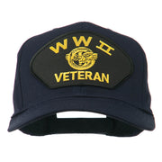 WW2 Veteran Military Patch Cap