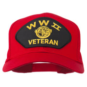 WW2 Veteran Military Patch Cap