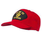 WW2 Veteran Military Patch Cap