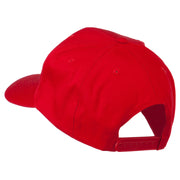 Wave American Flag Patched High Profile Cap