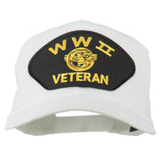 WW2 Veteran Military Patch Cap