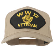 WW2 Veteran Military Patch Cap