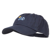 Crown Dad Embroidered Low Cap