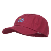 Crown Dad Embroidered Low Cap