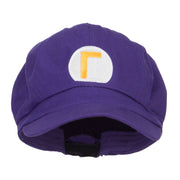 Wario Waluigi Embroidered Cotton Newsboy Cap