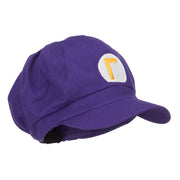 Wario Waluigi Embroidered Cotton Newsboy Cap